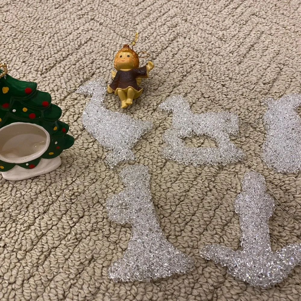 vintage christmas holiday ornaments